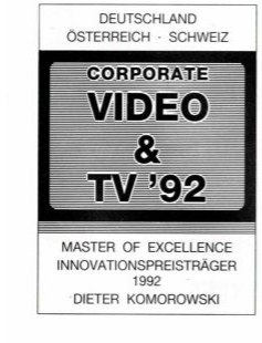 Innovationspreis 'Master of Excellence 1992', Dieter Komorowski