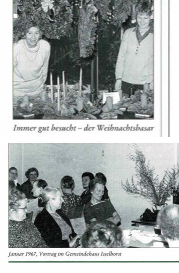 Vortrag im Gemeindehaus Isselhorst, Januar 1967.