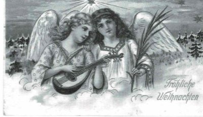 Goldprägekarte aus dem Jahre 1908