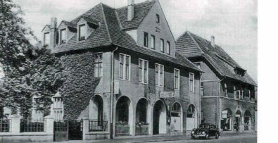Das Hotel zur Post in den 1950er Jahren (Foto: Wilhelm Buschkamp)