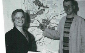 Die Landschaftsarchitekten Anke Meißner und Thomas Dreinhöfner
