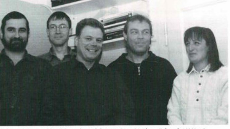 Das Team um Elektromeister Siegbert Schwake