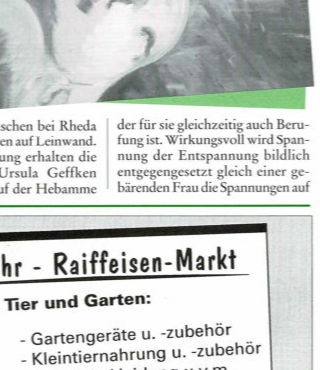 Arbeit mit Farbpigmenten: Mutter mit neugeborenem Kind
