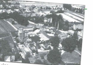 Blick auf das Brennereigelände Elmendorf, 1970