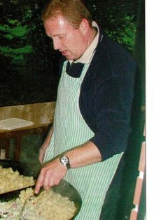 Rolf Ortmeyer, Andreas Gregor beim Kochen