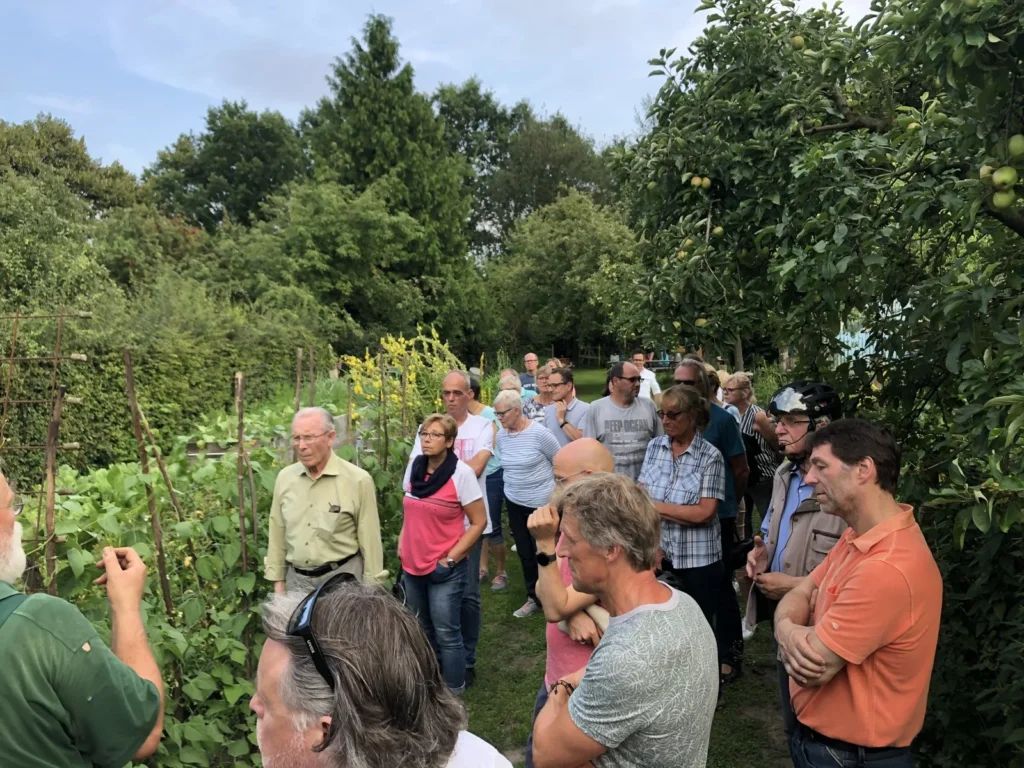 Führung des Gartenvereins