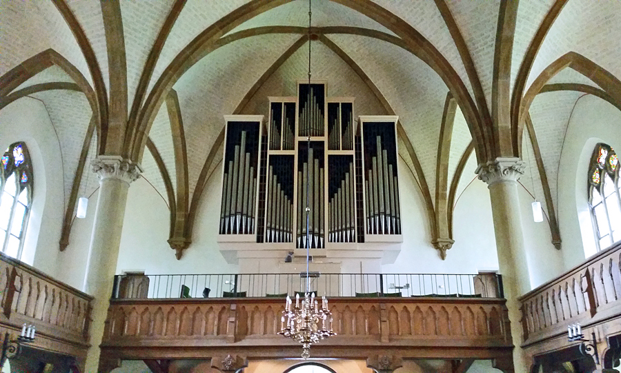 Orgel der Kirche